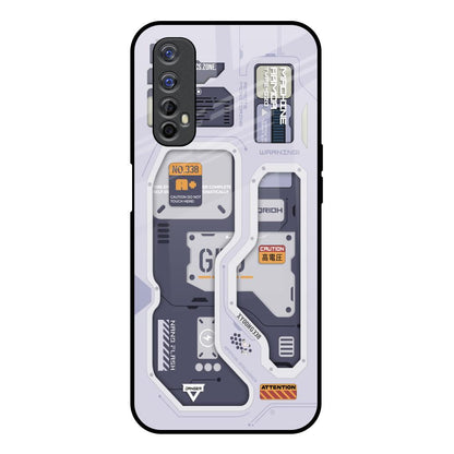 Tech Savvy Realme 7 Glass Back Cover Online