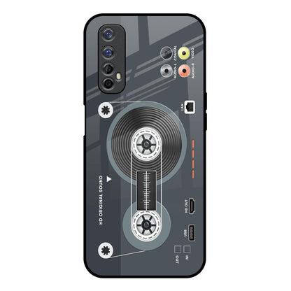 Retro Recorder Realme 7 Glass Back Cover Online