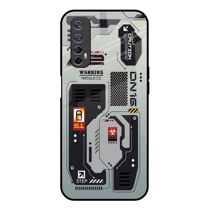 Techno Vibes Realme 7 Glass Back Cover Online