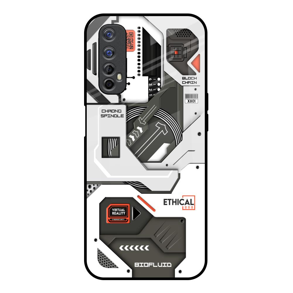 Explore Circuit Realme 7 Glass Back Cover Online