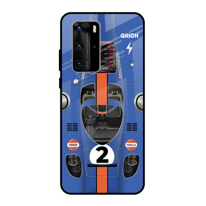 Car Adiction Huawei P40 Pro Glass Back Cover Online