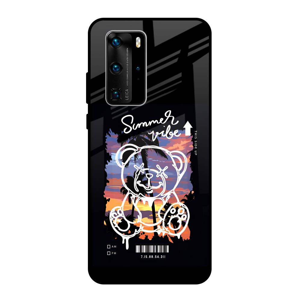 Summer Vibe Huawei P40 Pro Glass Back Cover Online