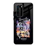 Summer Vibe Huawei P40 Pro Glass Back Cover Online