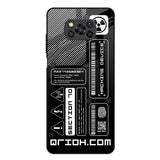 Futuristic Art Poco X3 Glass Back Cover Online