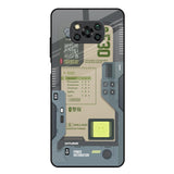 Art Station Poco X3 Glass Back Cover Online
