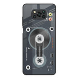 Retro Recorder Poco X3 Glass Back Cover Online