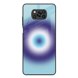 Evil Eye Art Poco X3 Glass Back Cover Online