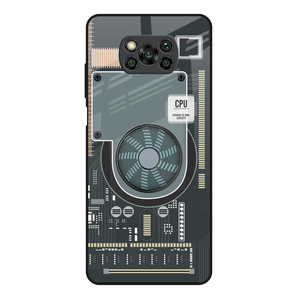 Motherboard Circuit Poco X3 Glass Back Cover Online