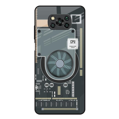 Motherboard Circuit Poco X3 Glass Back Cover Online