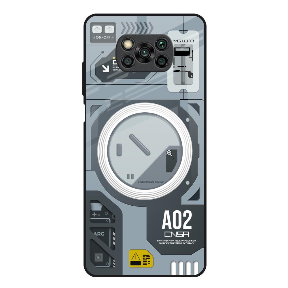 Modern Technology Poco X3 Glass Back Cover Online