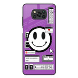 Code with Smile Poco X3 Glass Back Cover Online