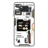 Tech Display Poco X3 Glass Back Cover Online