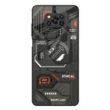 Tech Aesthetics Poco X3 Glass Back Cover Online
