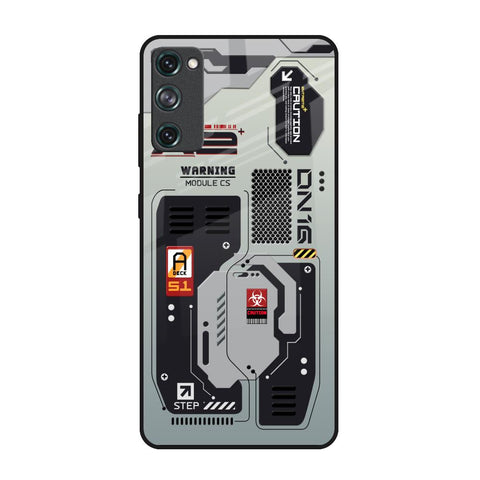 Techno Vibes Samsung Galaxy S20 FE Glass Back Cover Online