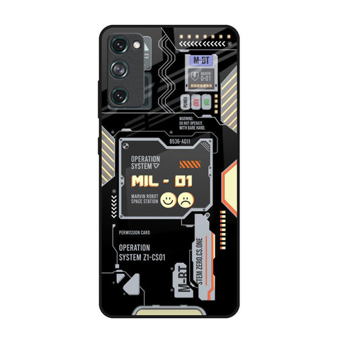 Exposed Parts Samsung Galaxy S20 FE Glass Back Cover Online