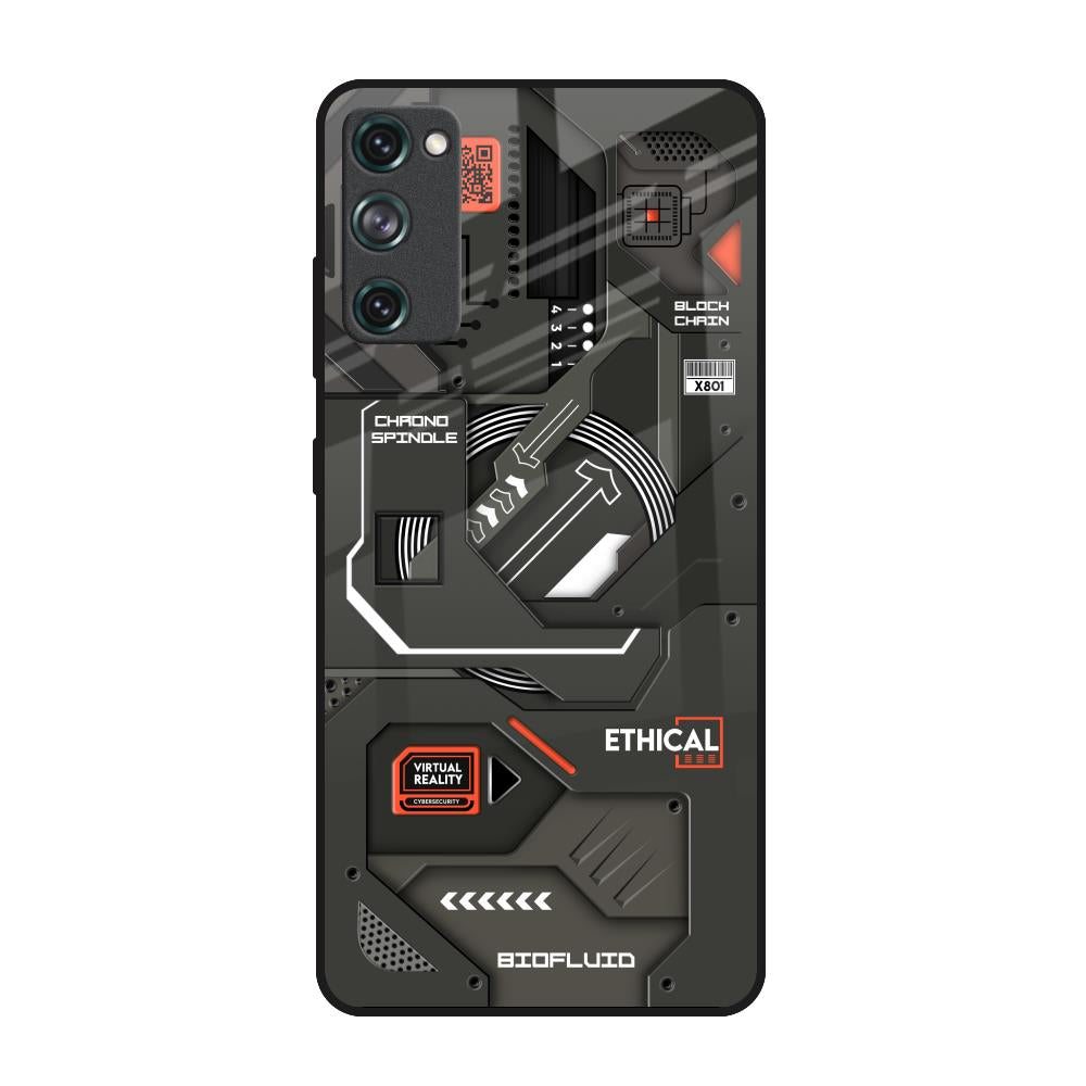 Tech Aesthetics Samsung Galaxy S20 FE Glass Back Cover Online