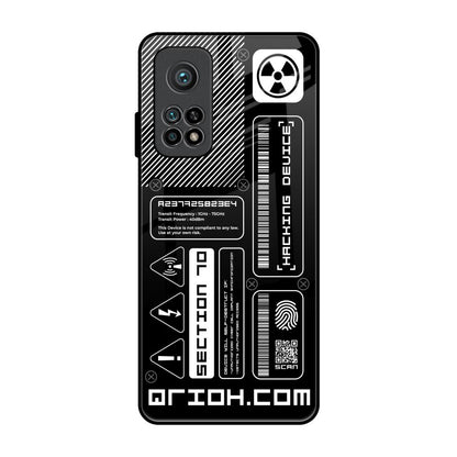 Futuristic Art Xiaomi Mi 10T Glass Back Cover Online