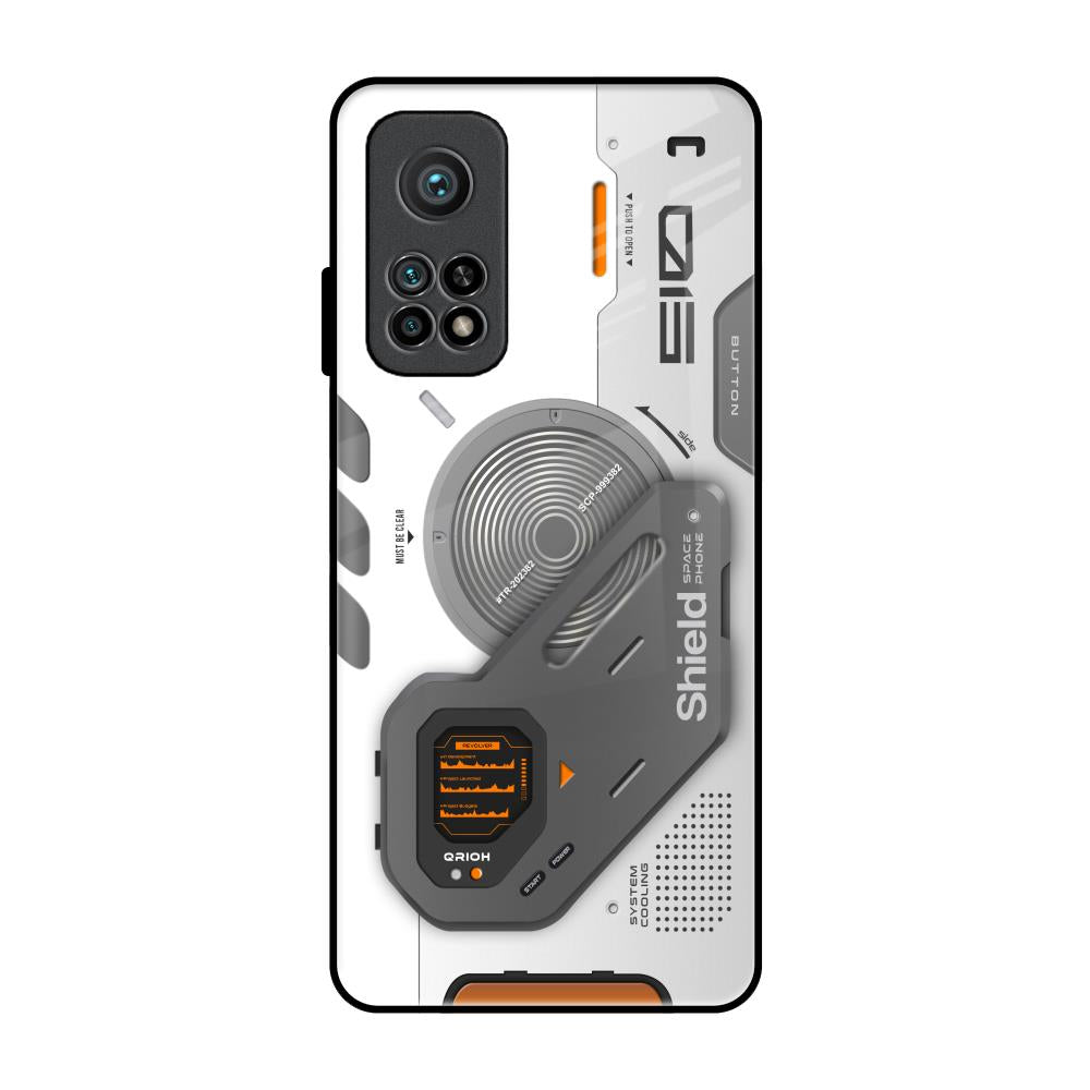 Liberty Cyber Xiaomi Mi 10T Glass Back Cover Online