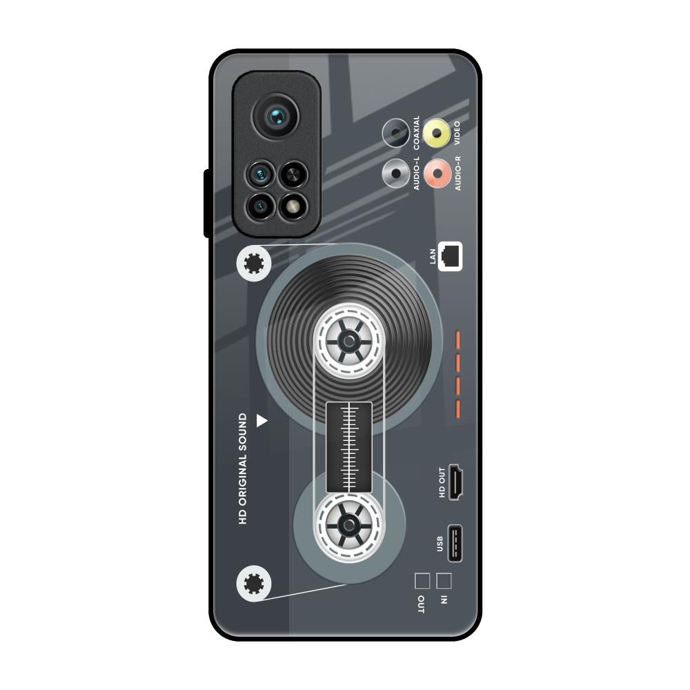 Retro Recorder Xiaomi Mi 10T Glass Back Cover Online