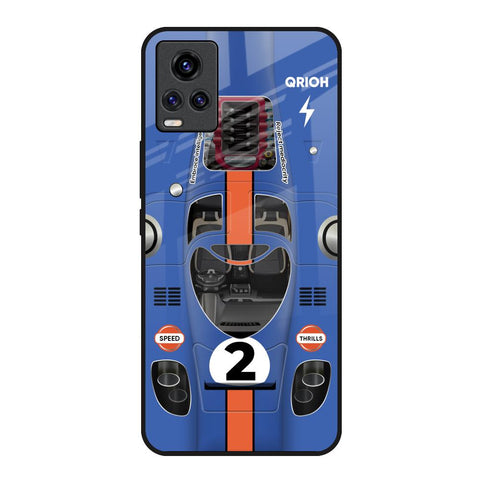 Car Adiction Vivo V20 Glass Back Cover Online