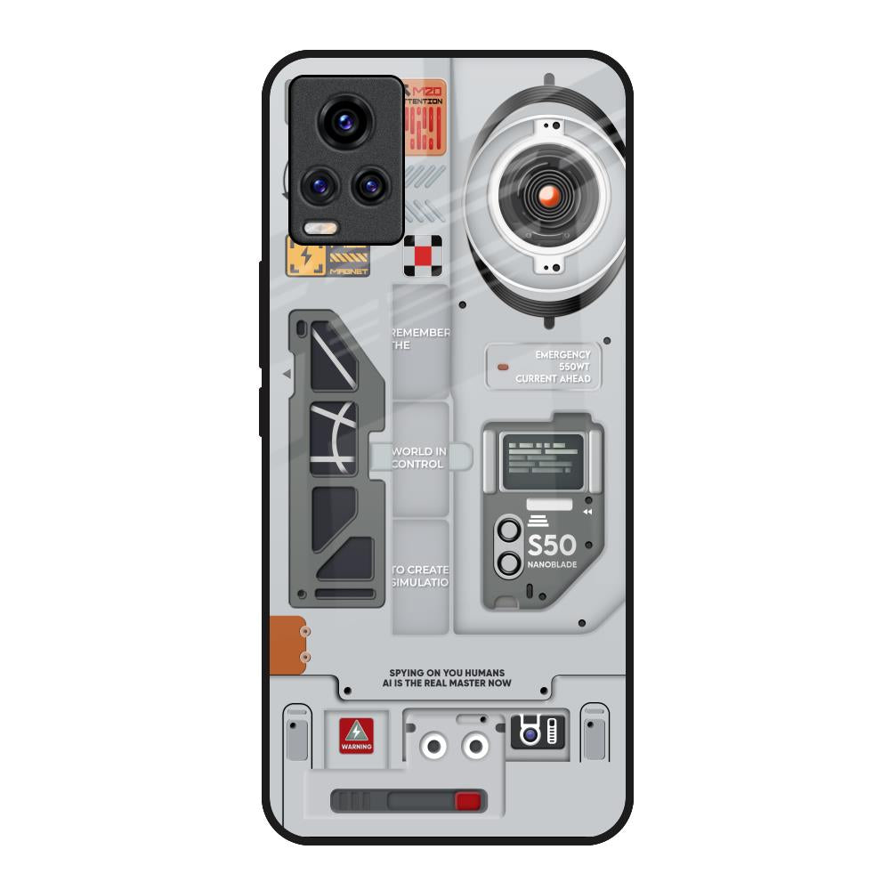 Plasma Shield Vivo V20 Glass Back Cover Online