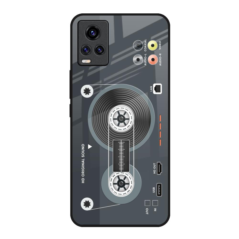 Retro Recorder Vivo V20 Glass Back Cover Online