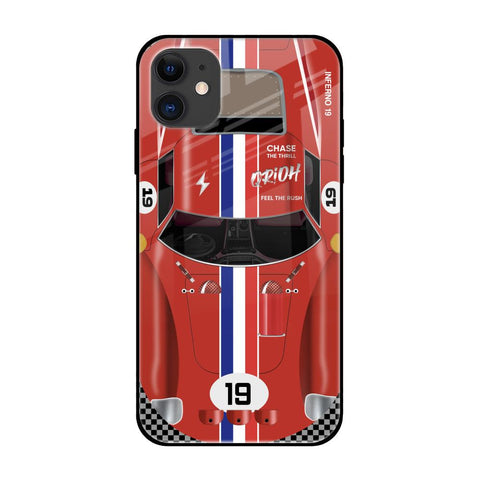 Racing Vintage iPhone 12 Glass Back Cover Online