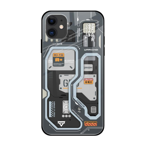 Retro Futuristic iPhone 12 Glass Back Cover Online
