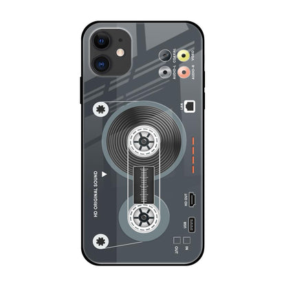Retro Recorder iPhone 12 Glass Back Cover Online