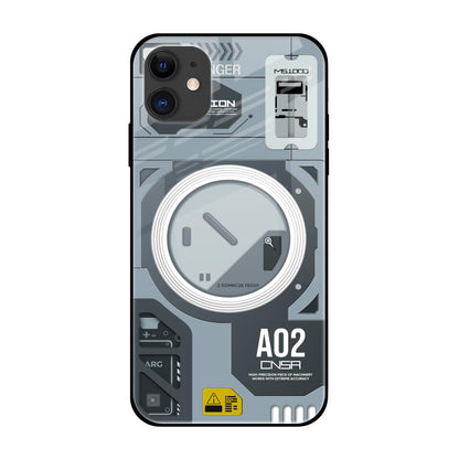 Modern Technology iPhone 12 Glass Back Cover Online