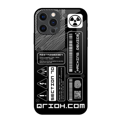 Futuristic Art iPhone 12 Pro Glass Back Cover Online