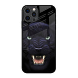 Angry Black Leopard iPhone 12 Pro Glass Back Cover Online