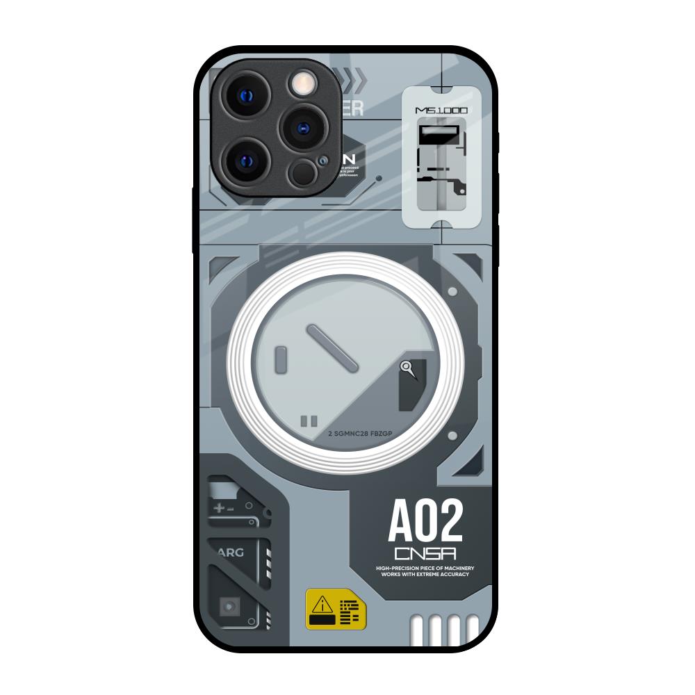 Modern Technology iPhone 12 Pro Glass Back Cover Online