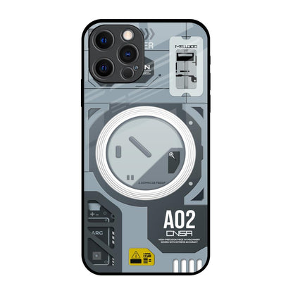 Modern Technology iPhone 12 Pro Glass Back Cover Online