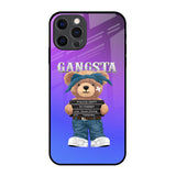 Gangsta Bear iPhone 12 Pro Glass Back Cover Online