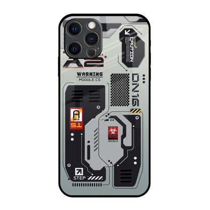 Techno Vibes iPhone 12 Pro Max Glass Back Cover Online