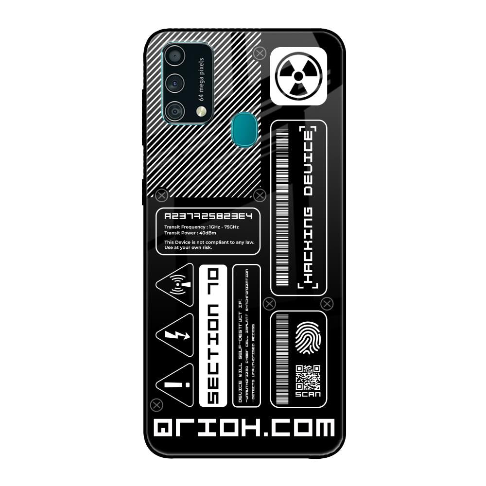 Futuristic Art Samsung Galaxy F41 Glass Back Cover Online