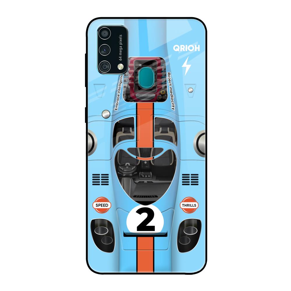 Race Laboratory Samsung Galaxy F41 Glass Back Cover Online