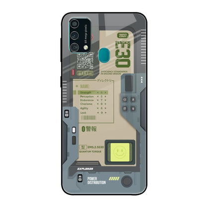 Art Station Samsung Galaxy F41 Glass Back Cover Online