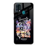 Summer Vibe Samsung Galaxy F41 Glass Back Cover Online