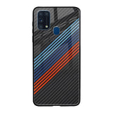 Carbon Inspired Samsung Galaxy M31 Prime Glass Back Cover Online