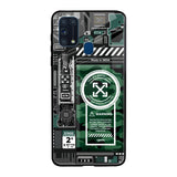 Green Camo Circuit Samsung Galaxy M31 Prime Glass Back Cover Online