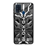 Monochrome Magic Samsung Galaxy M31 Prime Glass Back Cover Online