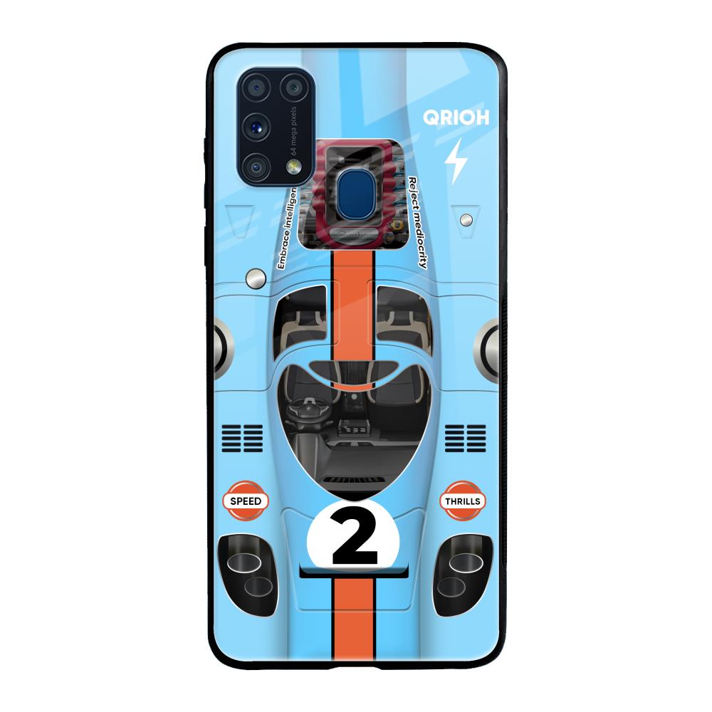 Race Laboratory Samsung Galaxy M31 Prime Glass Back Cover Online