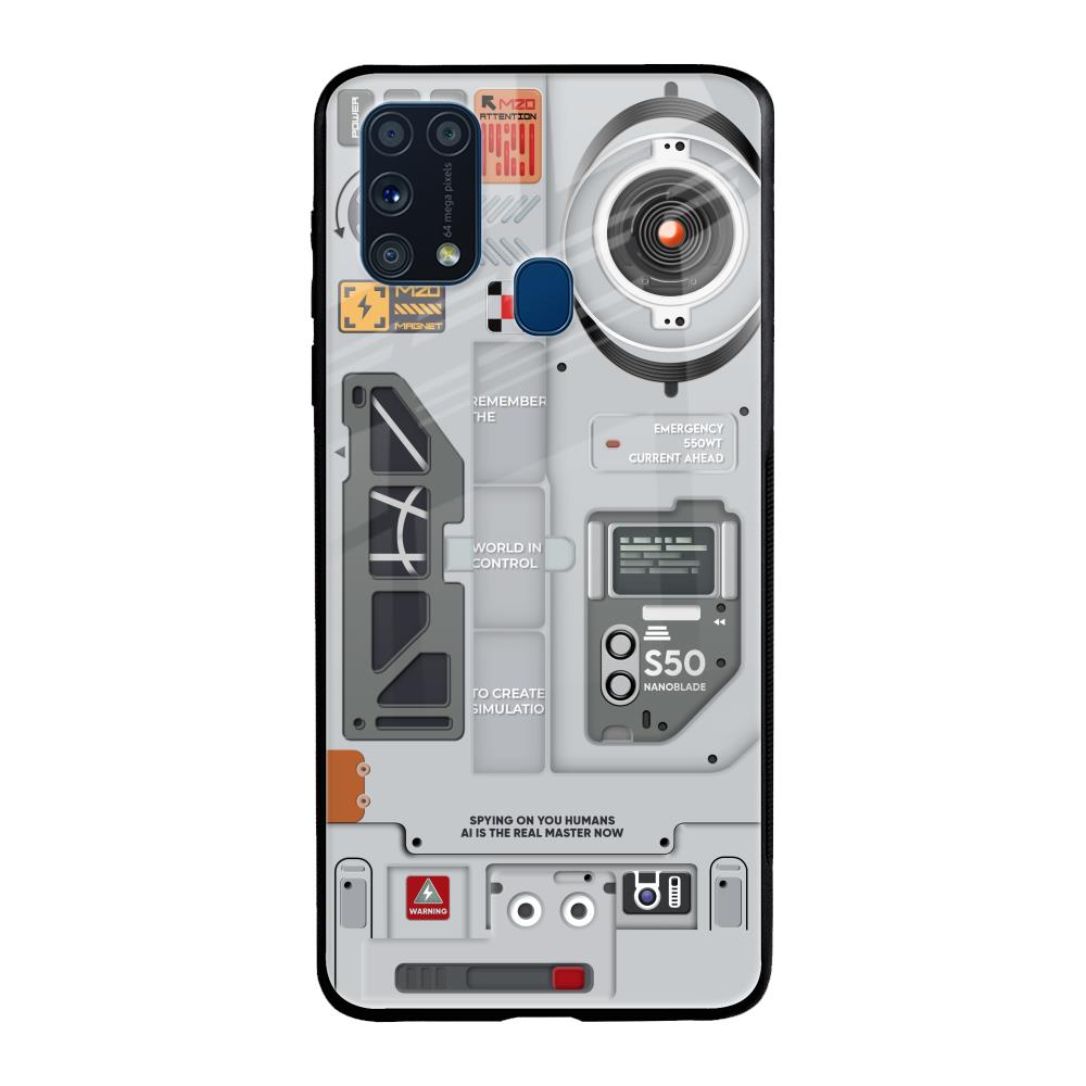 Plasma Shield Samsung Galaxy M31 Prime Glass Back Cover Online