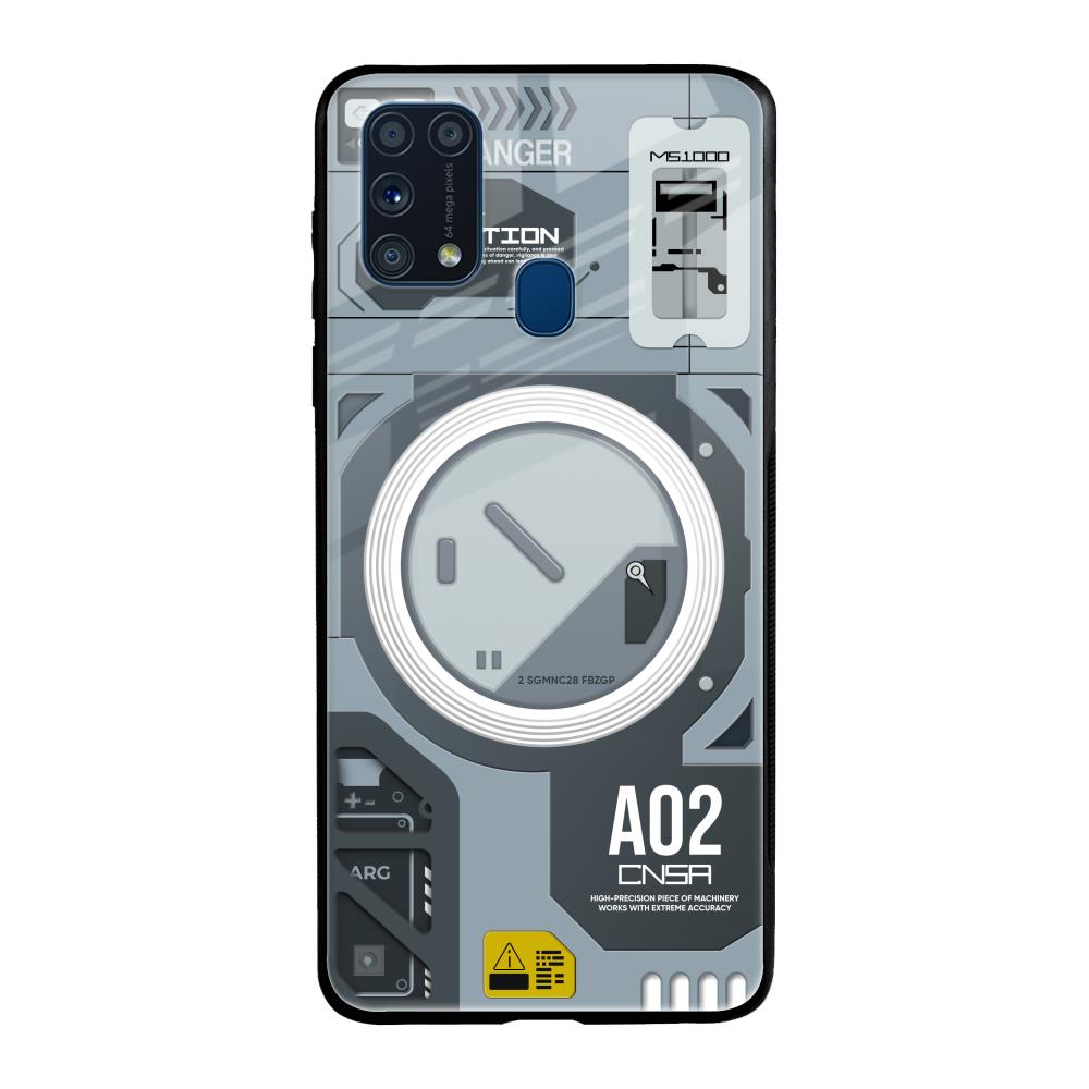 Modern Technology Samsung Galaxy M31 Prime Glass Back Cover Online