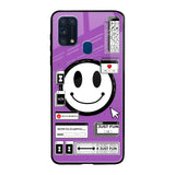 Code with Smile Samsung Galaxy M31 Prime Glass Back Cover Online