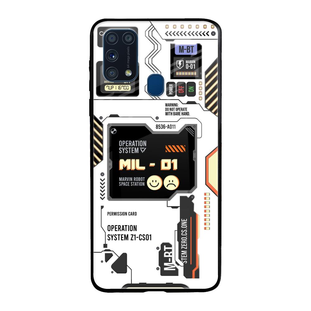 Tech Display Samsung Galaxy M31 Prime Glass Back Cover Online