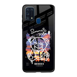 Summer Vibe Samsung Galaxy M31 Prime Glass Back Cover Online