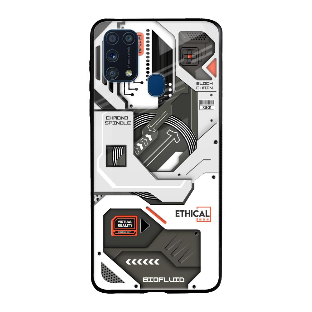 Explore Circuit Samsung Galaxy M31 Prime Glass Back Cover Online
